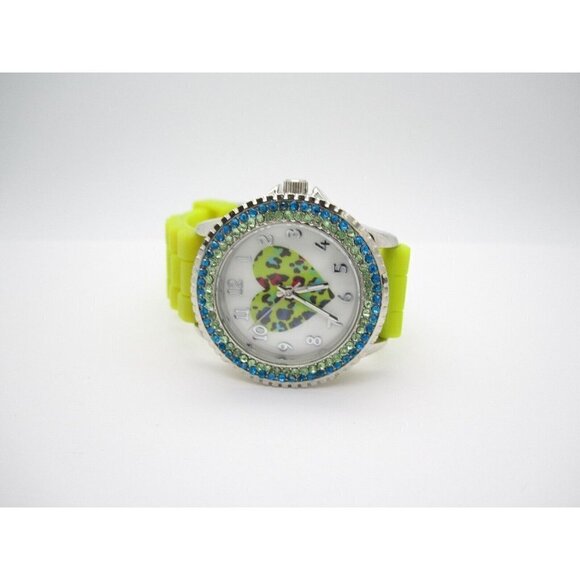 Women's Frenzy Heart Shape Quartz WR Analog 37mm Dial Causal Round Watch (F179) - Picture 8 of 11